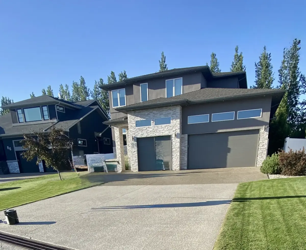 Sealed driveway